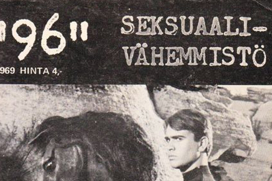 96-lehden kansi, jossa isolla teksti "seksuaalivähemmistö"